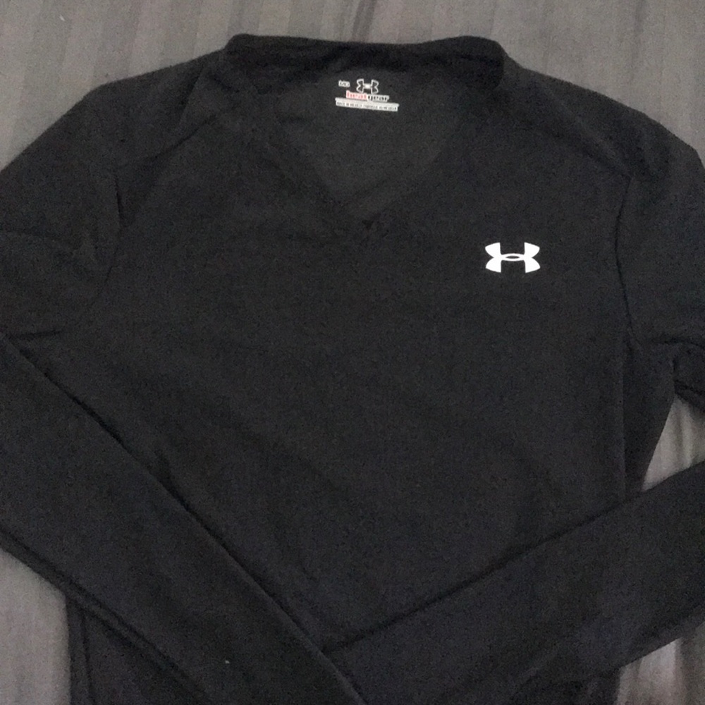 Under Armour LS Black Heat Gear shirt